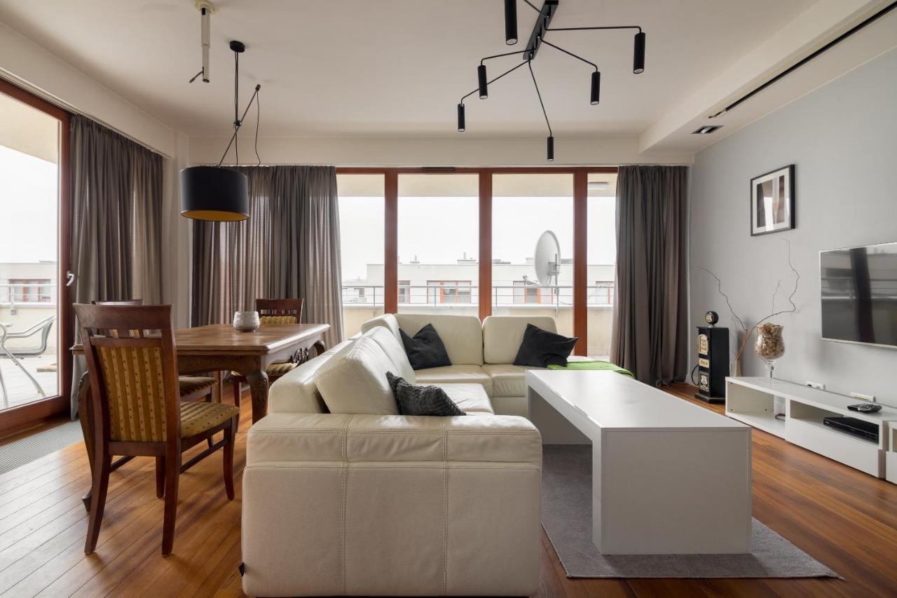 Hlonda Deluxe Apartment With Terrace Varsóvia Exterior foto
